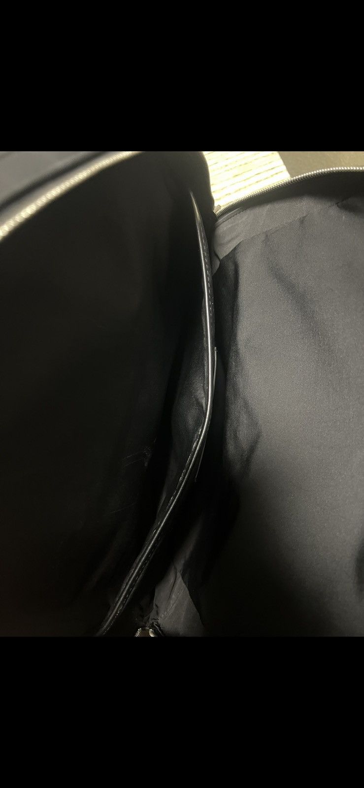 Off-White Off-White Varsity Patch Leather Backpack Size 40 - 9 Thumbnail