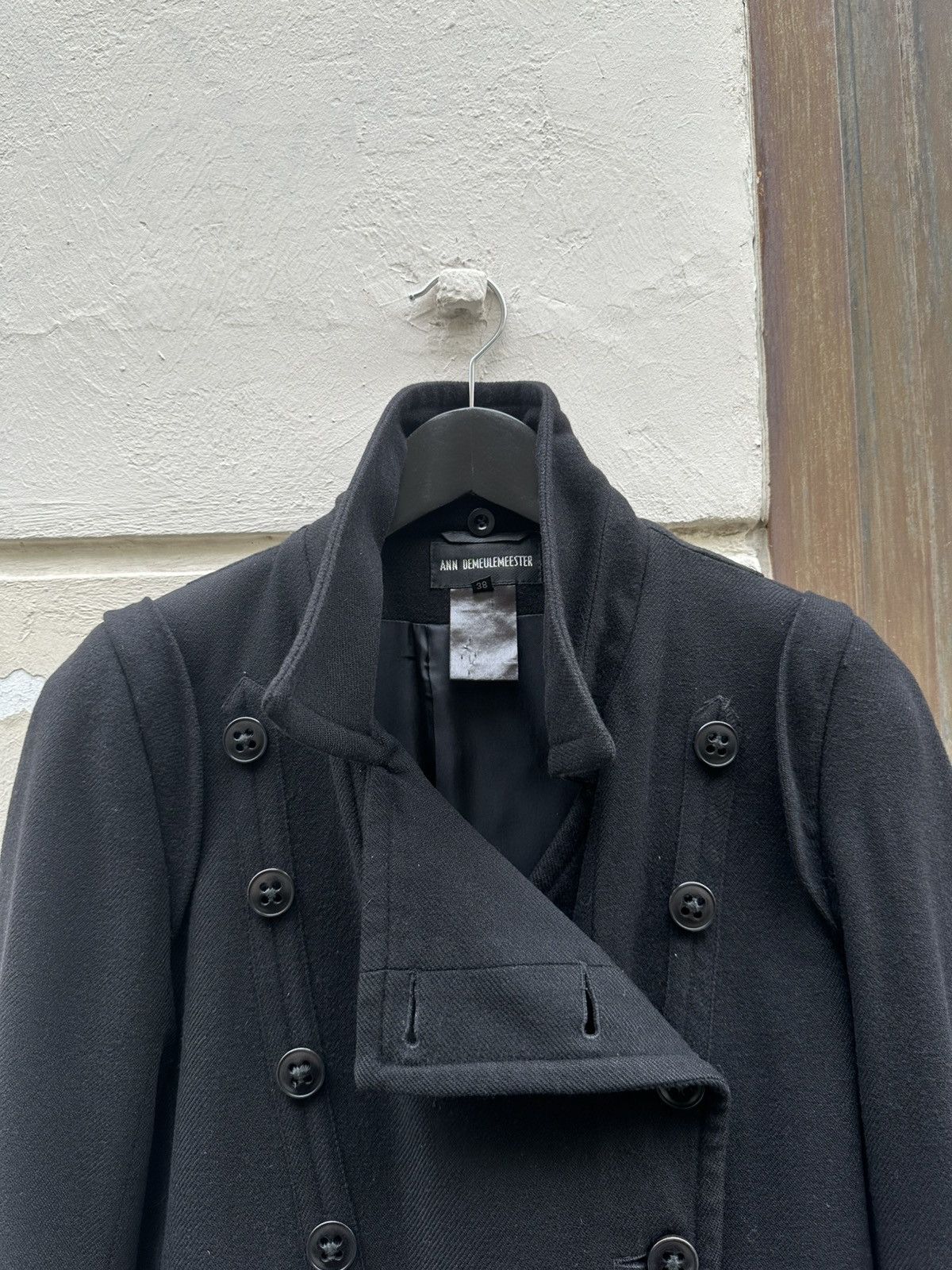 Ann Demeulemeester Ann demeulemeester wool napoleon coat Size M / US 6-8 / IT 42-44 - 3 Thumbnail