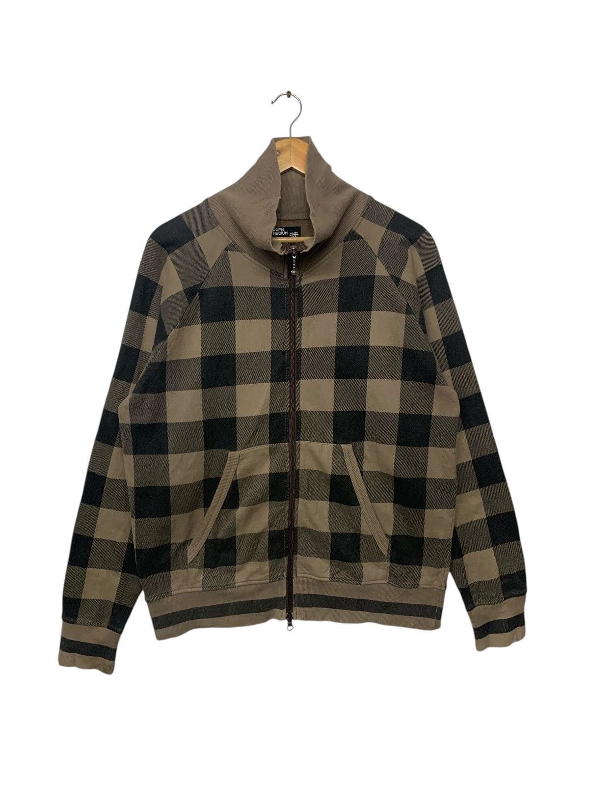 PPFM Rare PPFM By Issey Miyake Block Design Zipper Down Sweater Size US M / EU 48-50 / 2 - 1 Thumbnail