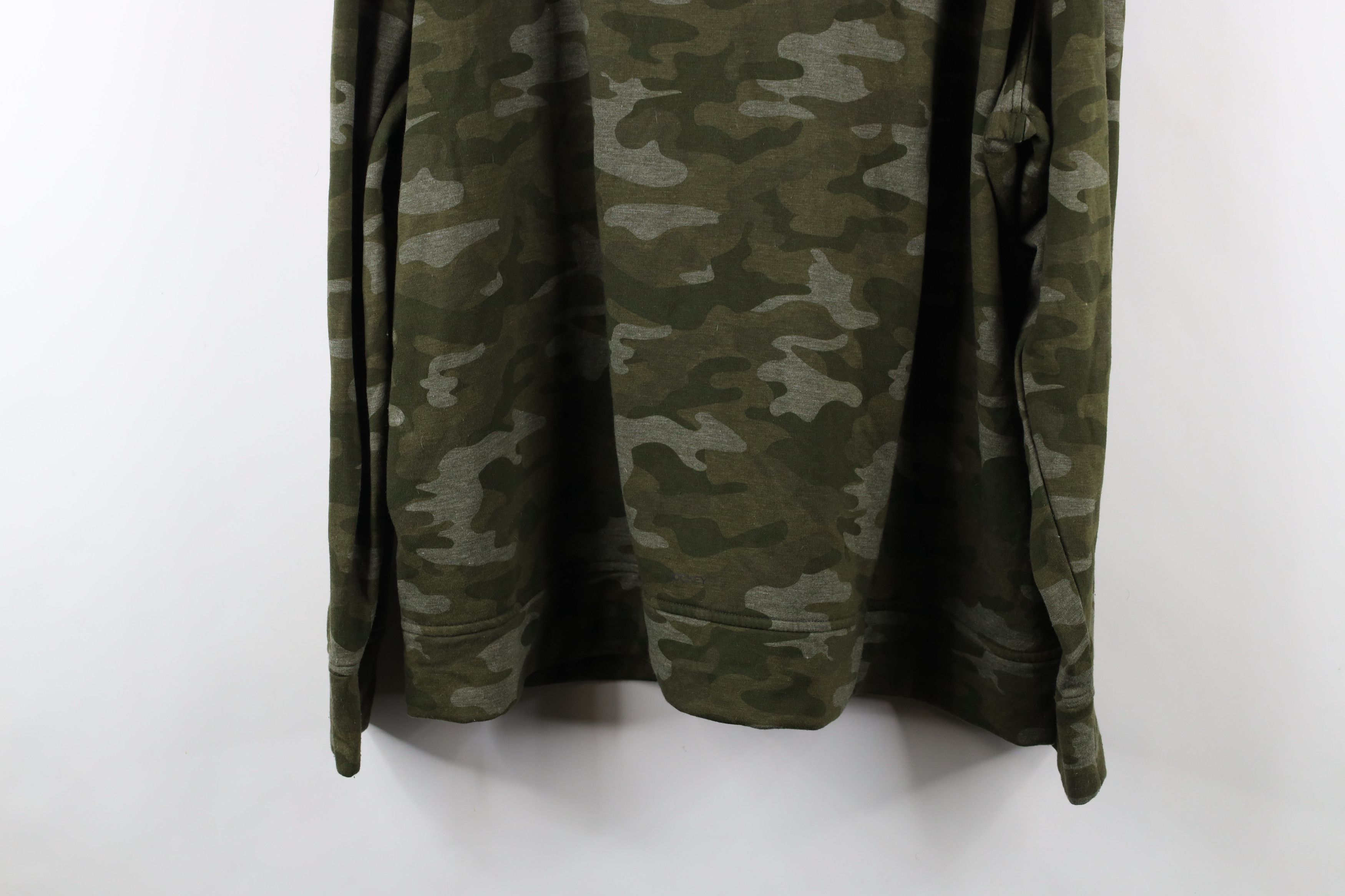 Vintage Vintage 90s Y2K Streetwear Camouflage Full Zip Sweatshirt Size US XXL / EU 58 / 5 - 13 Thumbnail