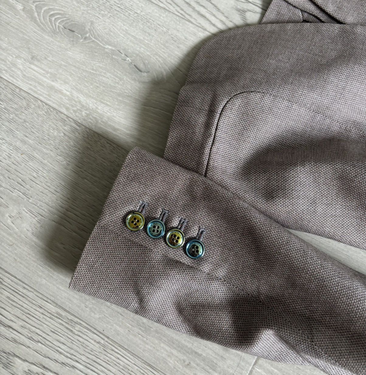 Designer × Kenzo × Vintage Kenzo Blazer Slim Plus Size 46S - 7 Thumbnail