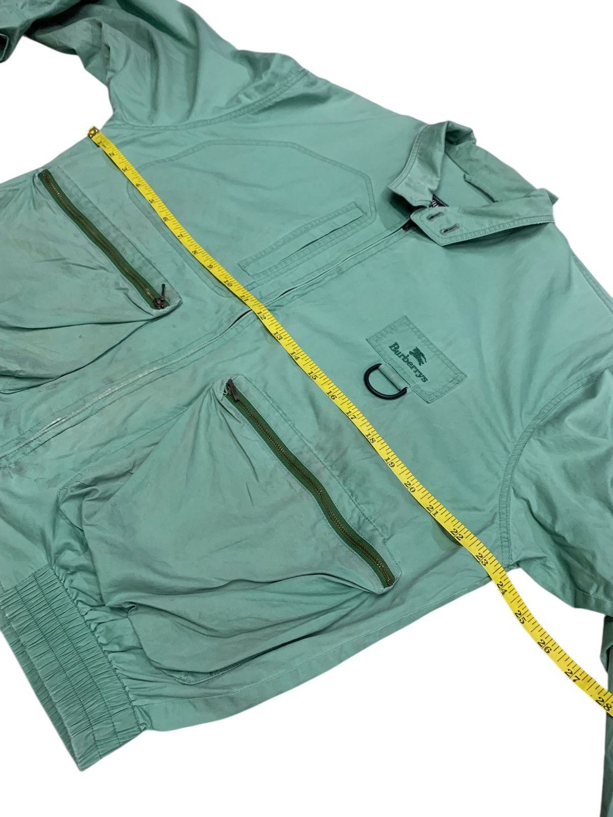 Burberry Vintage 90's Burberry's Small Logo Zipper Down Jacket Size US L / EU 52-54 / 3 - 10 Thumbnail