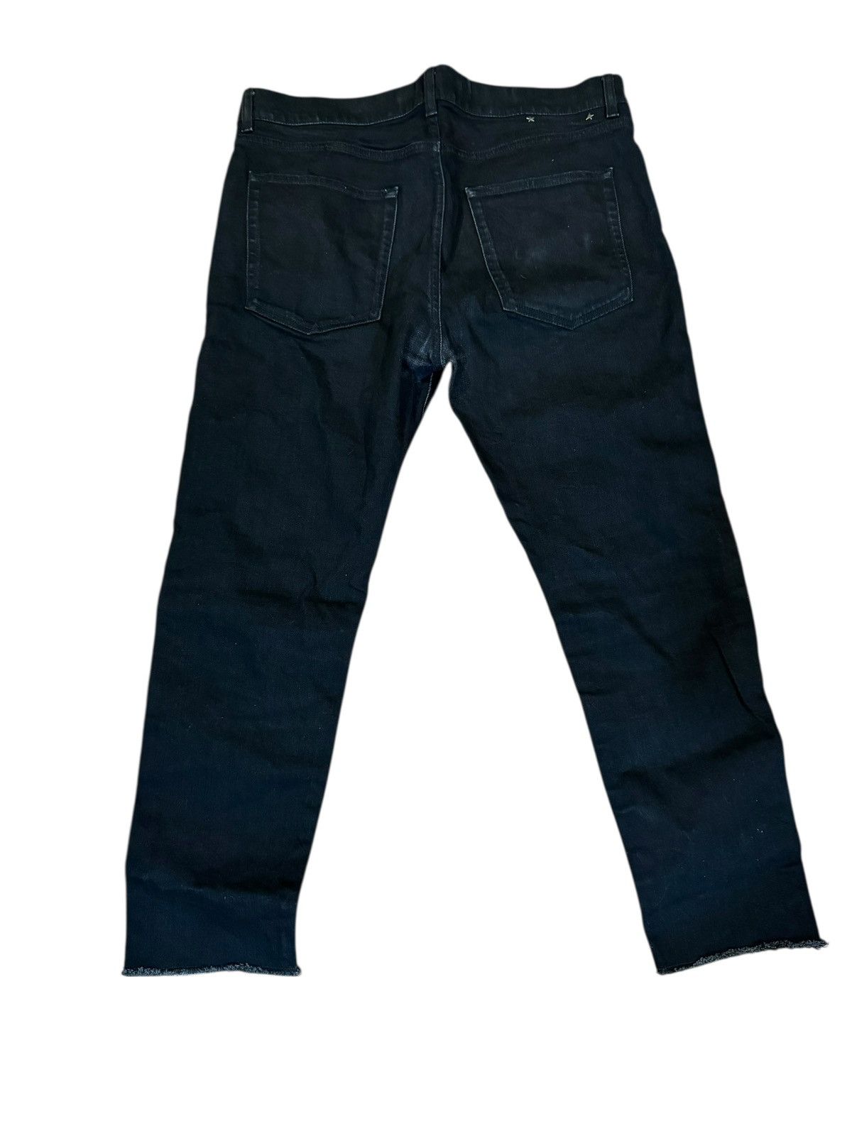 Golden Goose Golden Goose Mens Black Slim Jeans Size US 35 - 3 Thumbnail