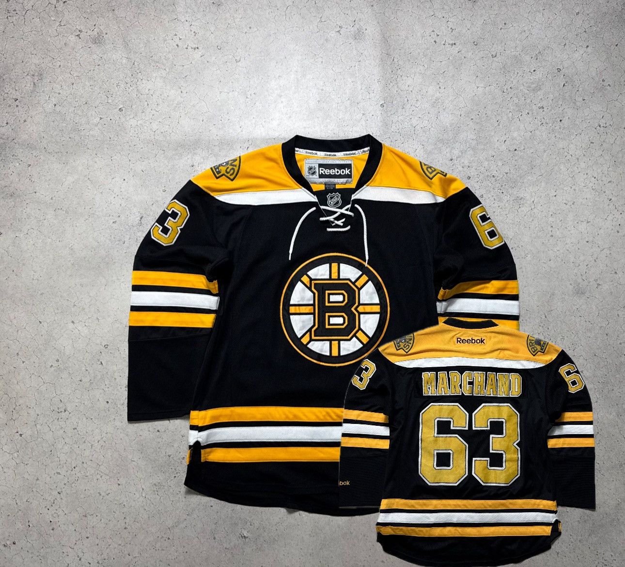 Reebok Reebok Boston Bruins Brad Marchand #63 NHL Hockey Jersey Size US L / EU 52-54 / 3 - 1 Thumbnail