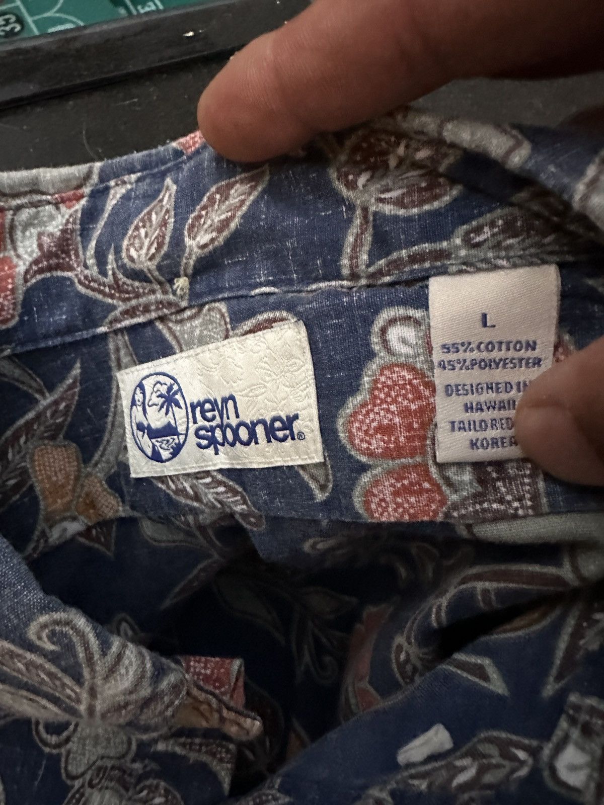 Reyn Spooner PreOwned Reyn Spooner Hawaiian Print Multicolored Men's L Size US L / EU 52-54 / 3 - 4 Thumbnail