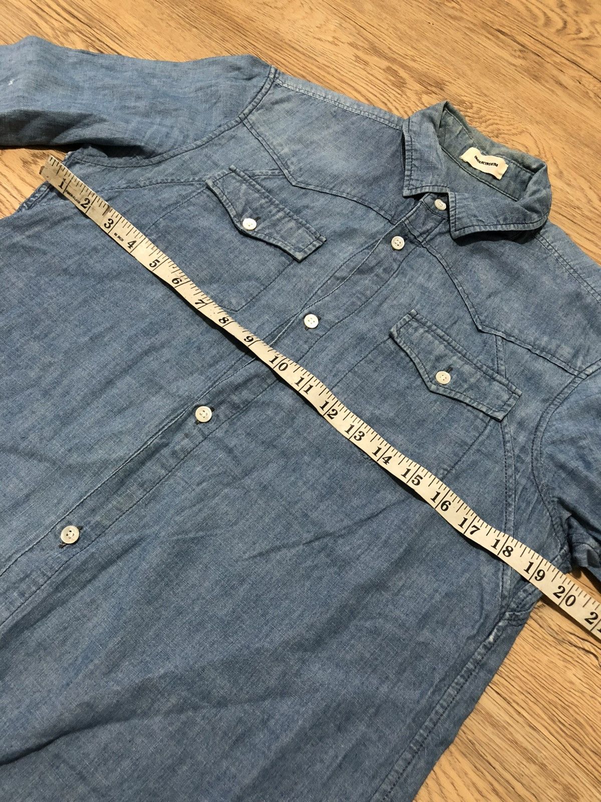 Undercover Undercoverism blue denim shirt Size US M / EU 48-50 / 2 - 10 Thumbnail