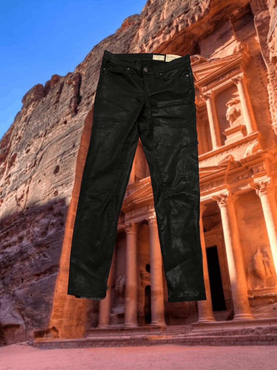 Allsaints Vintage Allsaints jeans Y2K BRODIE LOW RISE CROPPED SKINNY Size 25" / US 0 / IT 36 - 1 Thumbnail