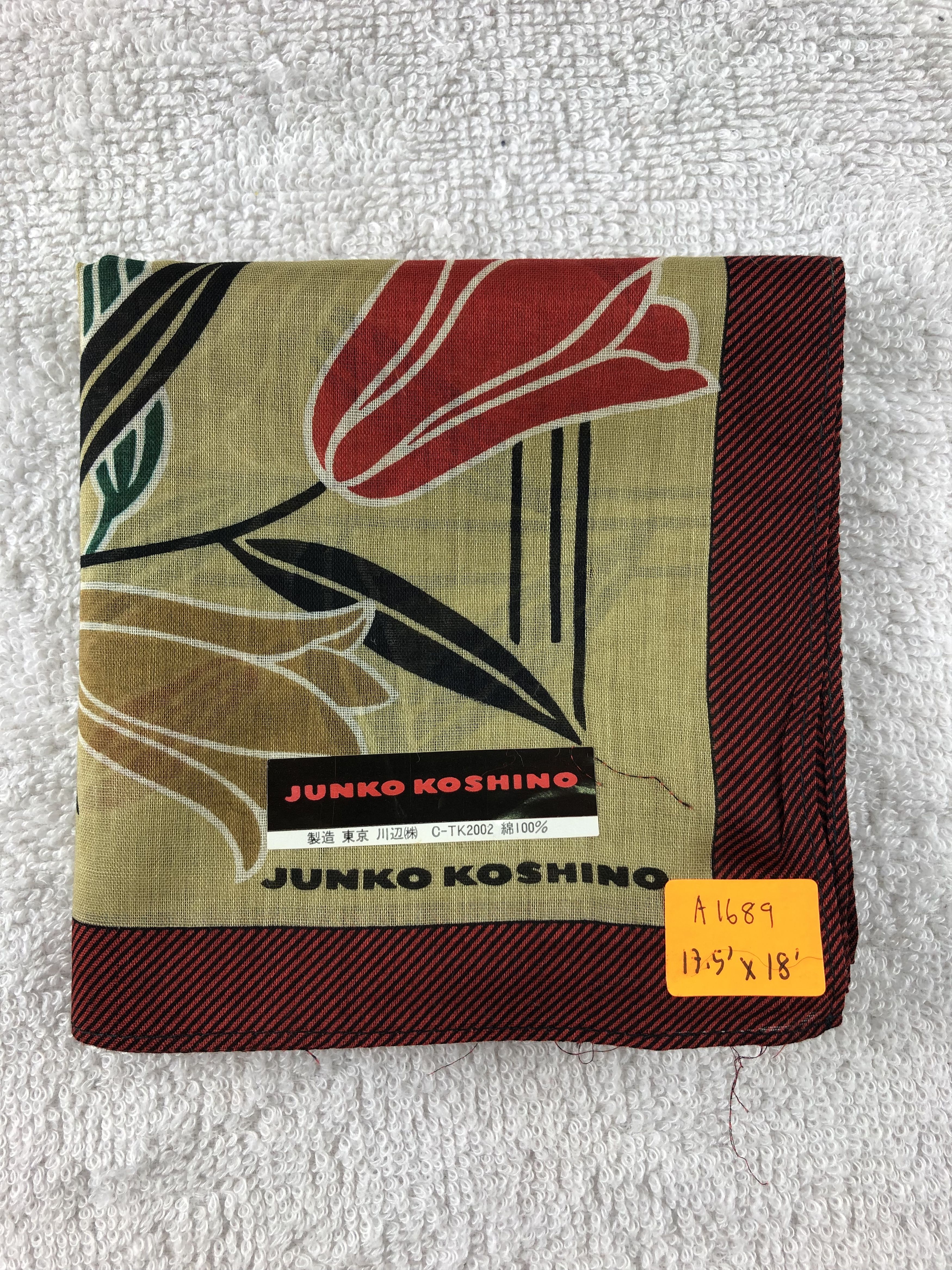 Mr. Junko Junko Koshino Handkerchief / Bandana / Neckerchief Size ONE SIZE - 6 Thumbnail