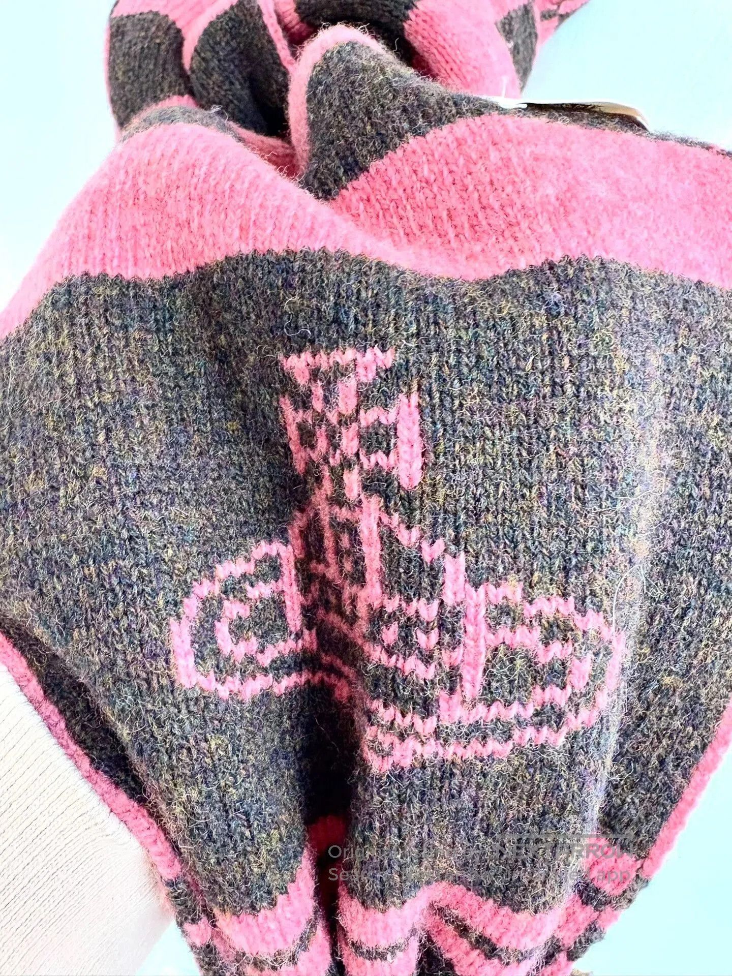 Vivienne Westwood vivienne westwood pink striped pompom scarf. Size ONE SIZE - 5 Thumbnail