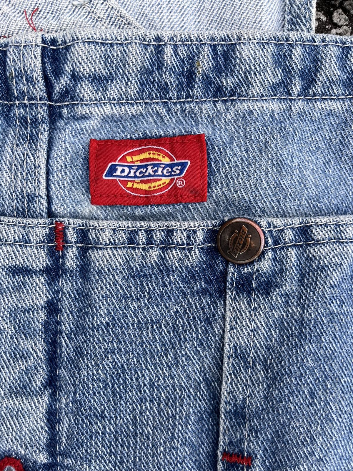 Dickies × Vintage Vintage Dickies Overalls Size US 42 / EU 58 - 4 Thumbnail