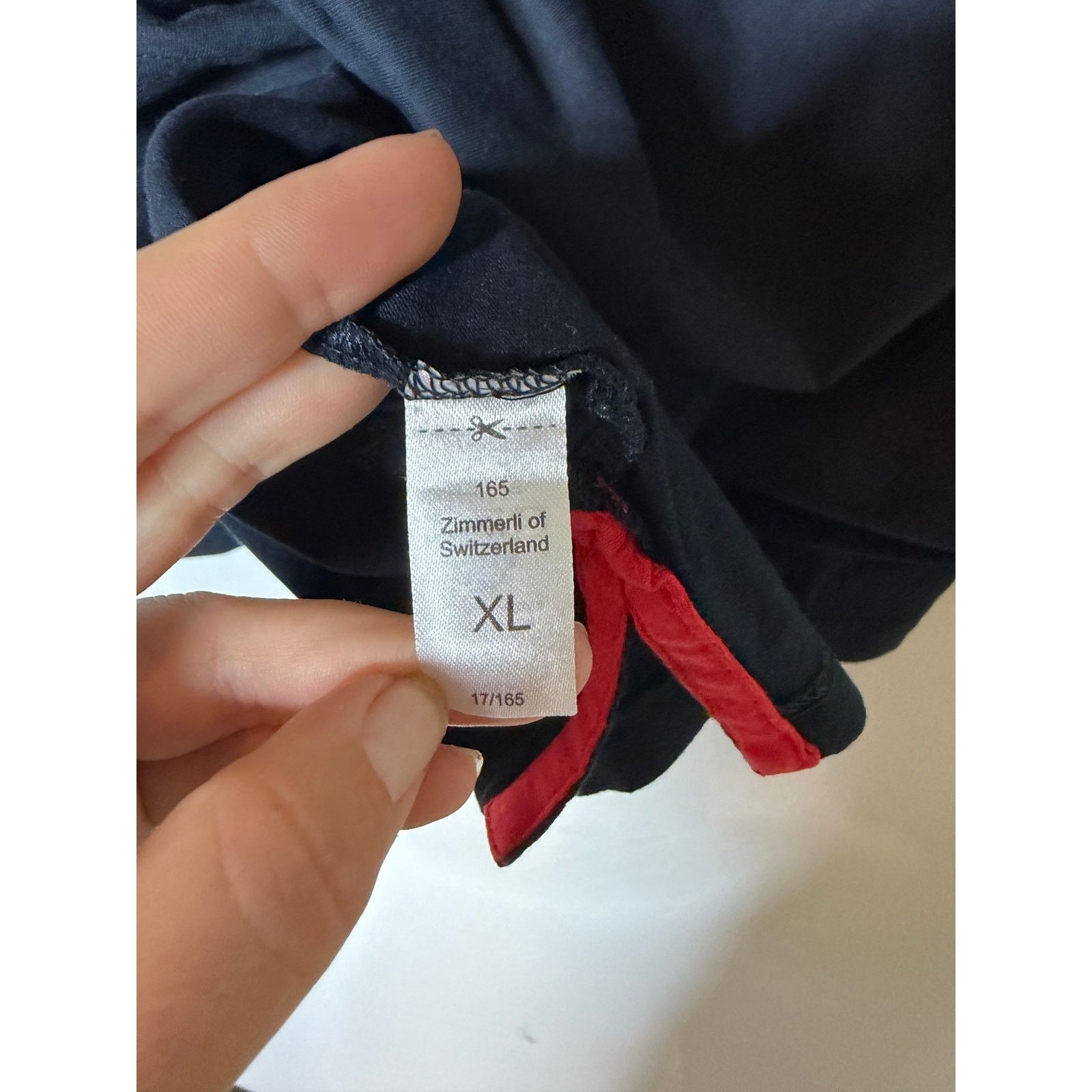 Zimmerli Zimmerli of Switzerland Black long sleeve polo shirt XL Size US XL / EU 56 / 4 - 6 Thumbnail