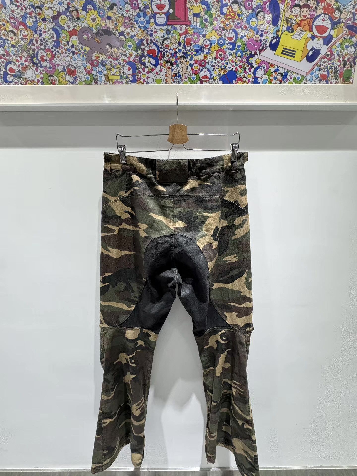 GRAILZ Grailz Project GR 24SS Camo Wax Biker Pants, Flared Fit Q15 Size US 34 / EU 50 - 2 Thumbnail