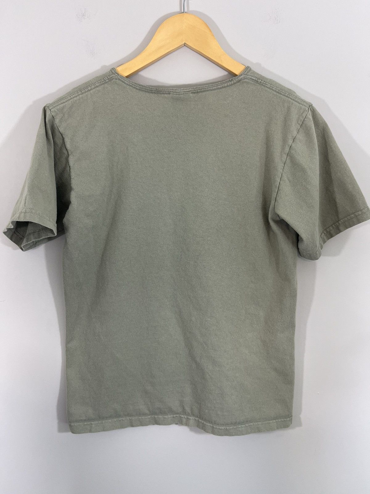 Vintage Vintage Thrashed Camp Faded Olive Tee Size US M / EU 48-50 / 2 - 5 Thumbnail