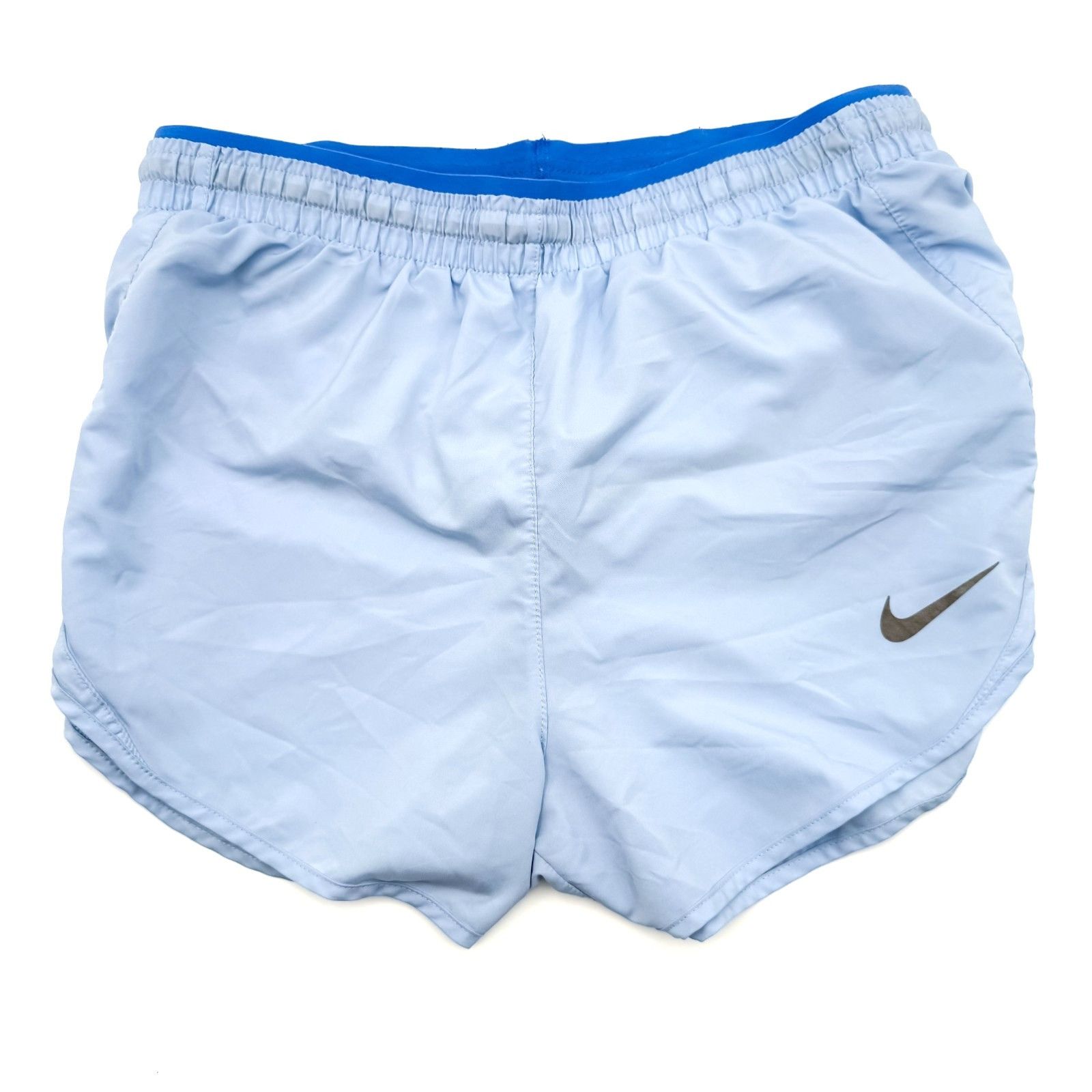 Nike Nike Dri-Fit Running Shorts Light Blue Back Pocket Women's S Size 27" / US 4 / IT 40 - 1 Thumbnail