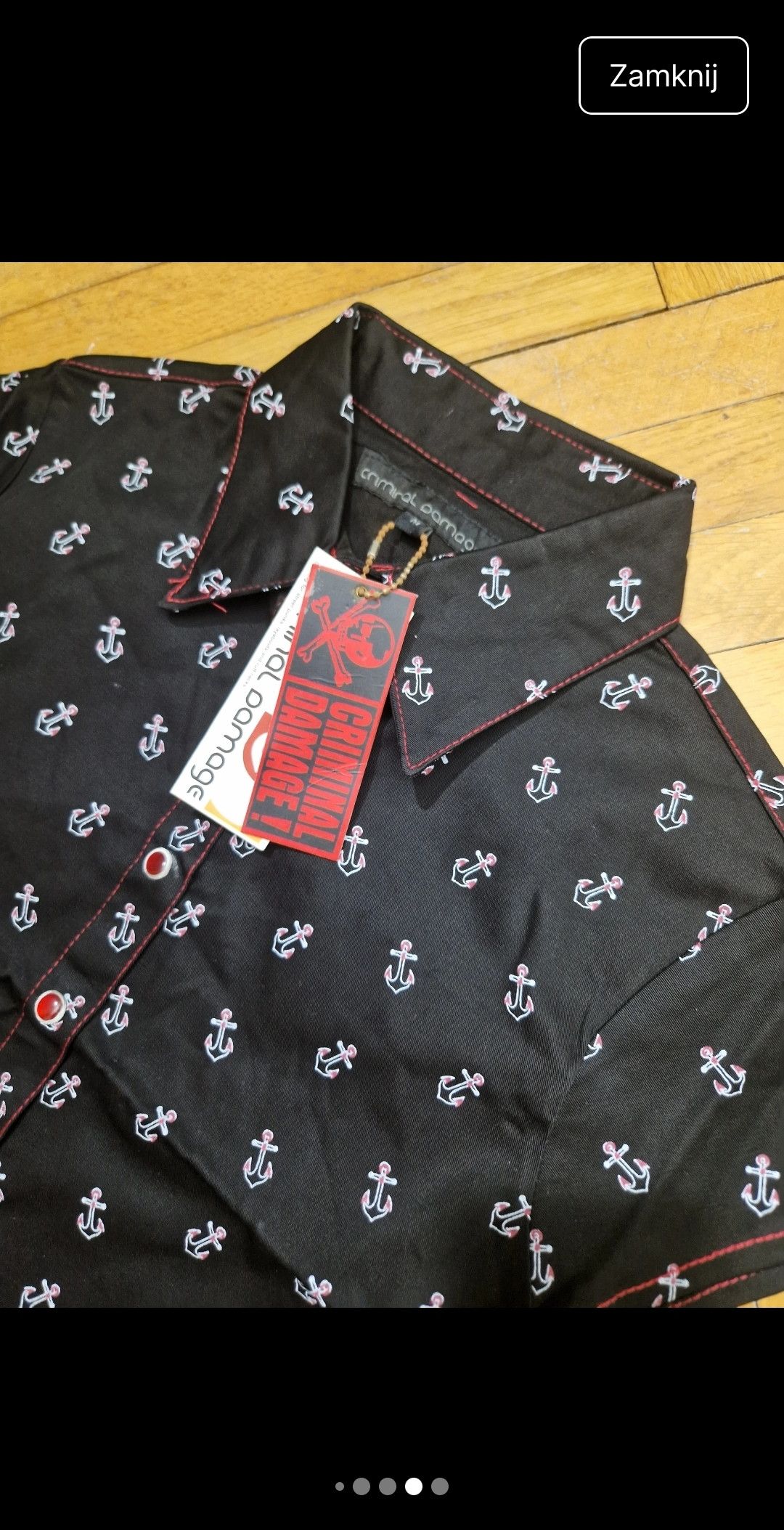 Criminal Damage Criminal Damage top goth emo hysteric glamour Size M / US 6-8 / IT 42-44 - 5 Thumbnail