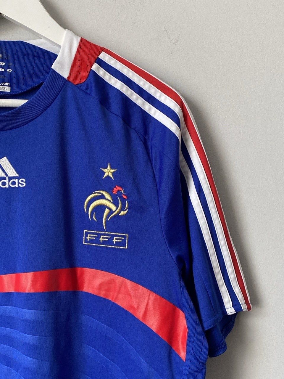 Adidas Vintage Adidas France 2008 Home Soccer Jersey Henry Era Size US M / EU 48-50 / 2 - 3 Thumbnail