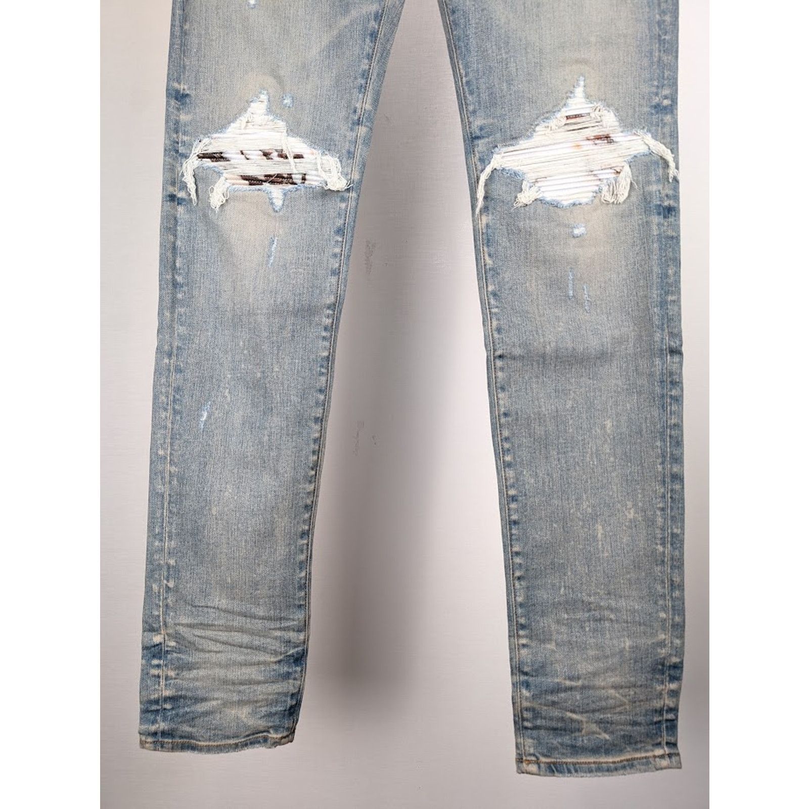 Amiri o1rshd1 Marble MX1 Jeans in Clay Indigo Size US 38 / EU 54 - 4 Thumbnail