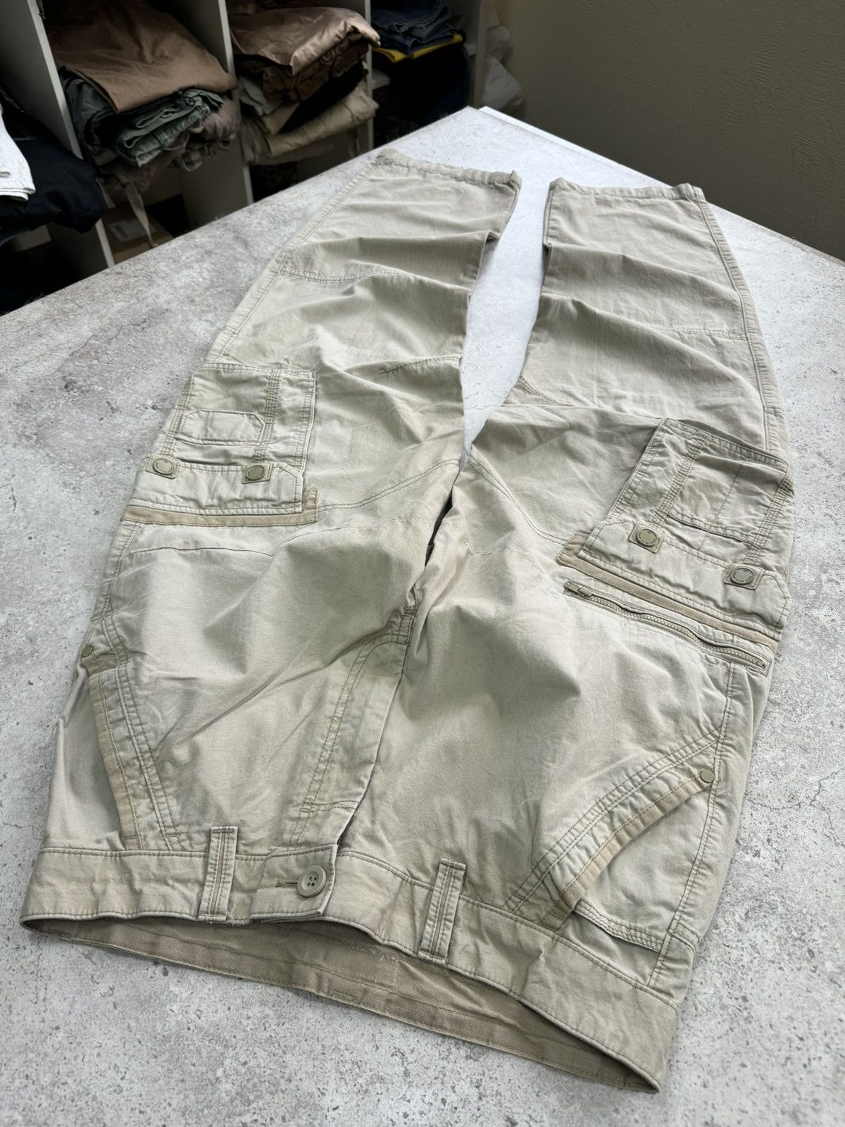 Japanese Brand Vintage Faded Cargo Julius LGB Carhartt Style Jeans Size US 30 / EU 46 - 5 Thumbnail