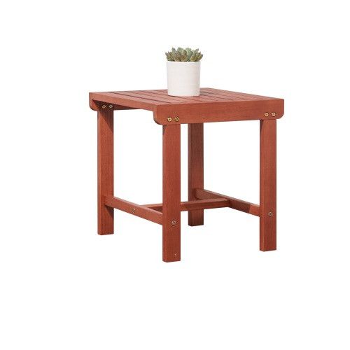Designer × Homemade Caladesi Poolside Wood Side Table Size US L / EU 52-54 / 3 - 4 Thumbnail