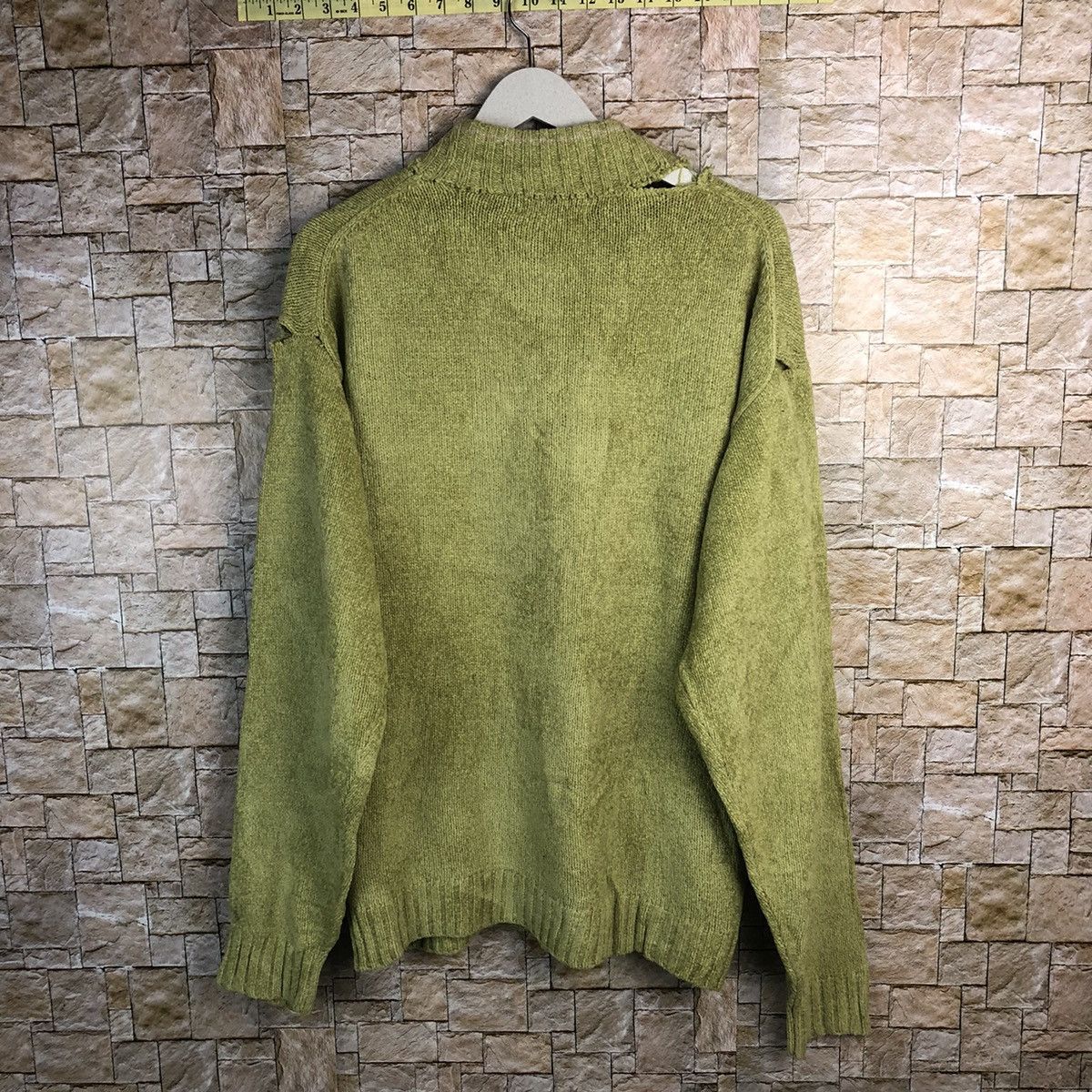 Chaps Chaps Green ripped vintage Sweatshirt #A195 Size US XL / EU 56 / 4 - 17 Thumbnail