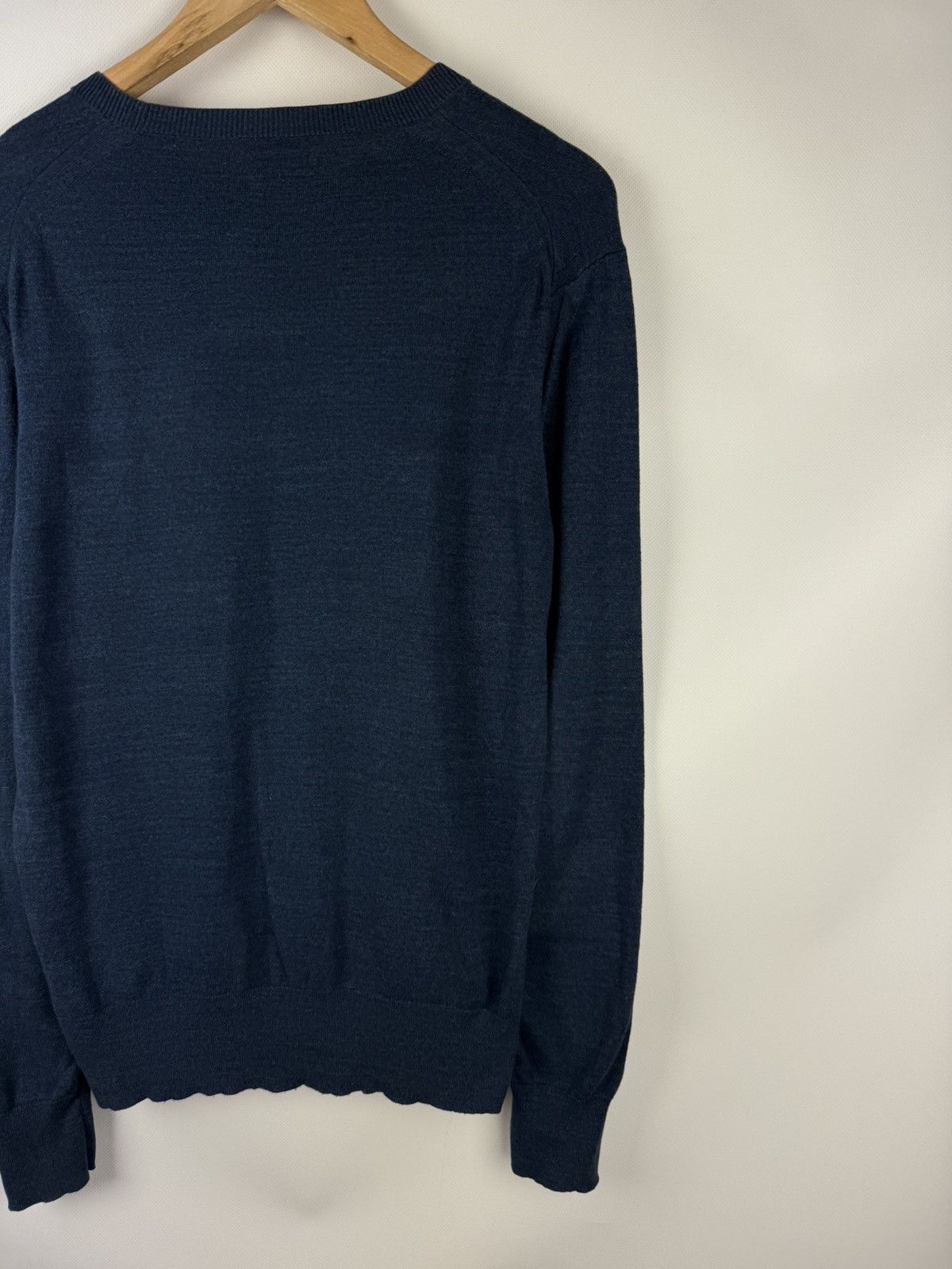 Allsaints × Japanese Brand Allsaints Fritz Crew Lightweight Cotton Sweater Pullover Size US M / EU 48-50 / 2 - 15 Thumbnail