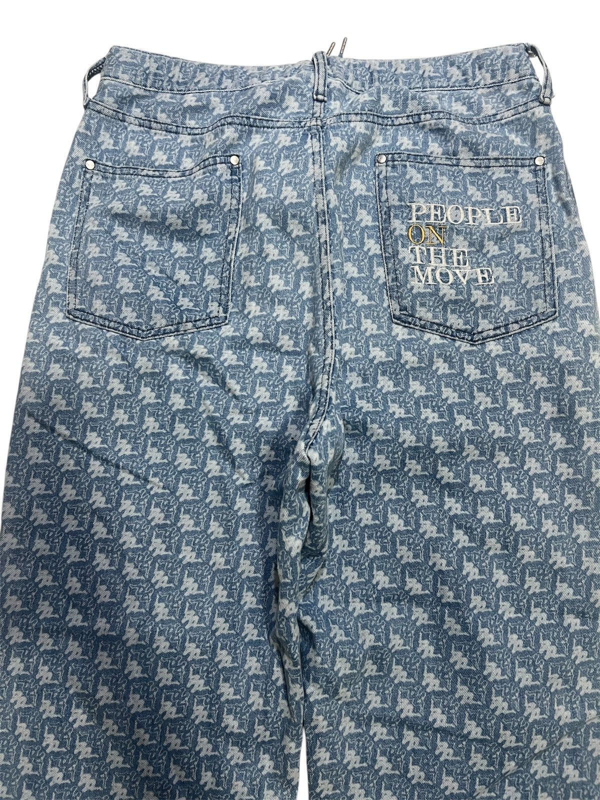 Japanese Brand × Vintage Vintage Fullprint Denim Size US 32 / EU 48 - 4 Thumbnail