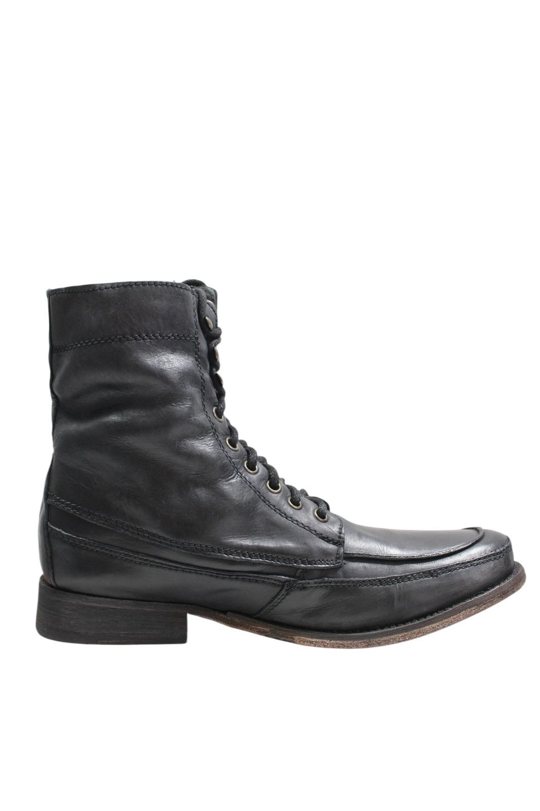Vintage 2000S GBX ELITE LEATHER LACE UP BOOTS Size US 9 / EU 42 - 7 Thumbnail