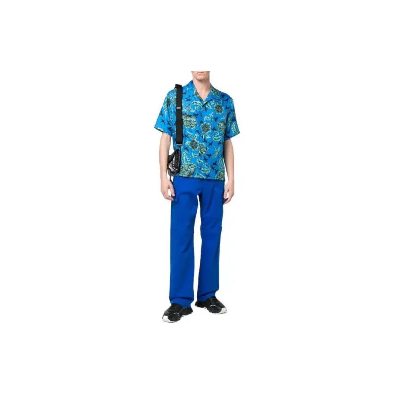 Versace o1y0425 Cargo Pant in Blue Size US 28 / EU 44 - 5 Thumbnail