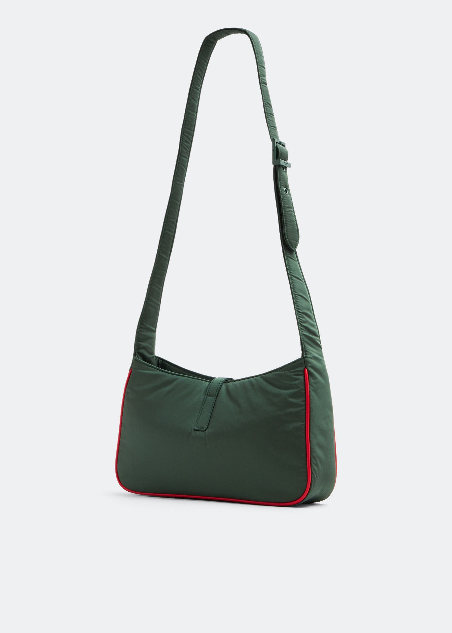 Saint Laurent Paris o1s1wg111124 Size: OS / Le 5 À 7 Crossbody Bag in Green Size ONE SIZE - 2 Thumbnail