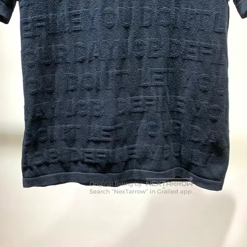 Louis Vuitton Louis Vuitton Black Alphabet Bullet Screen Knit Short Slee Size US S / EU 44-46 / 1 - 6 Thumbnail