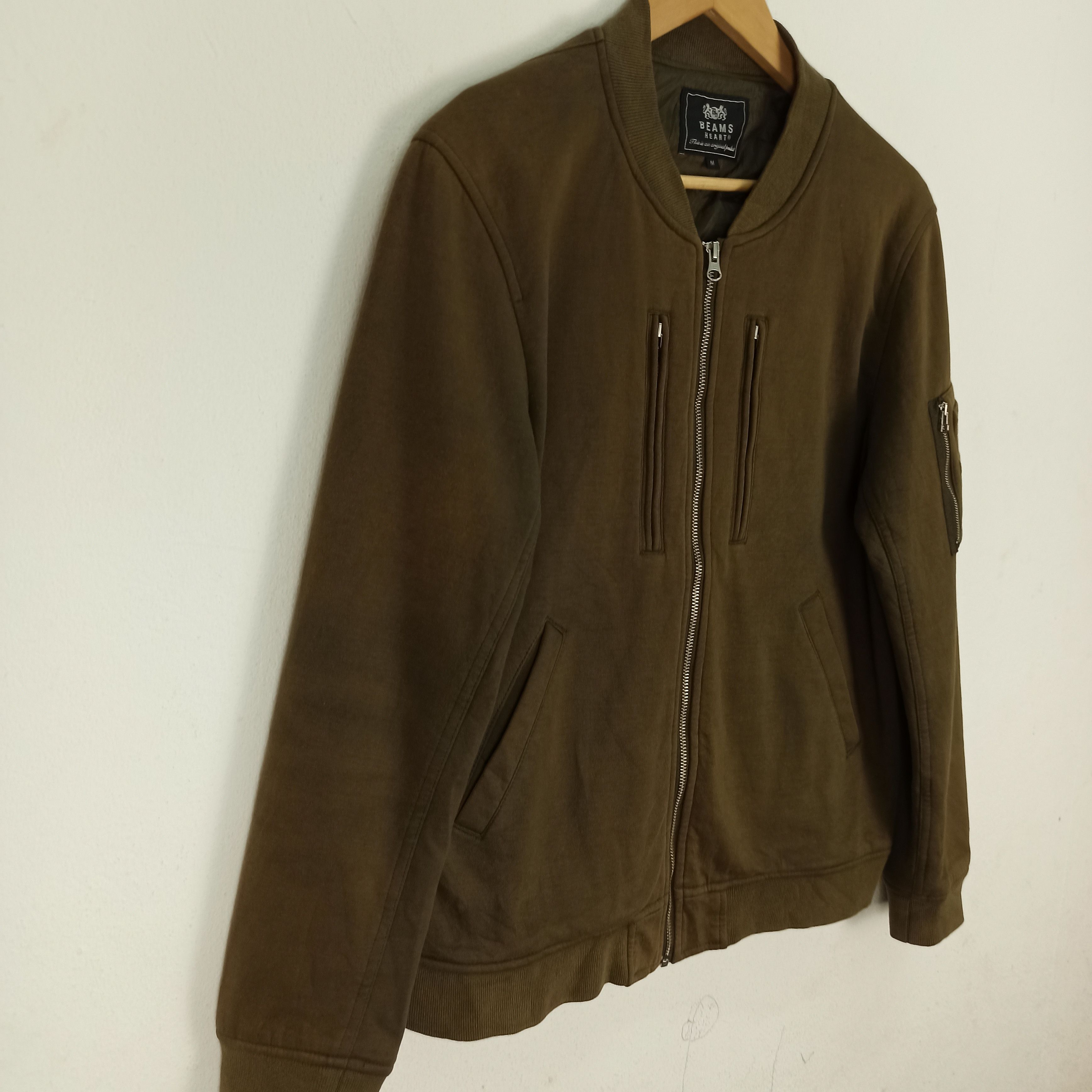 Beams Japan RARE BEAMS HEART BOMBERS JACKET Size US M / EU 48-50 / 2 - 2 Thumbnail