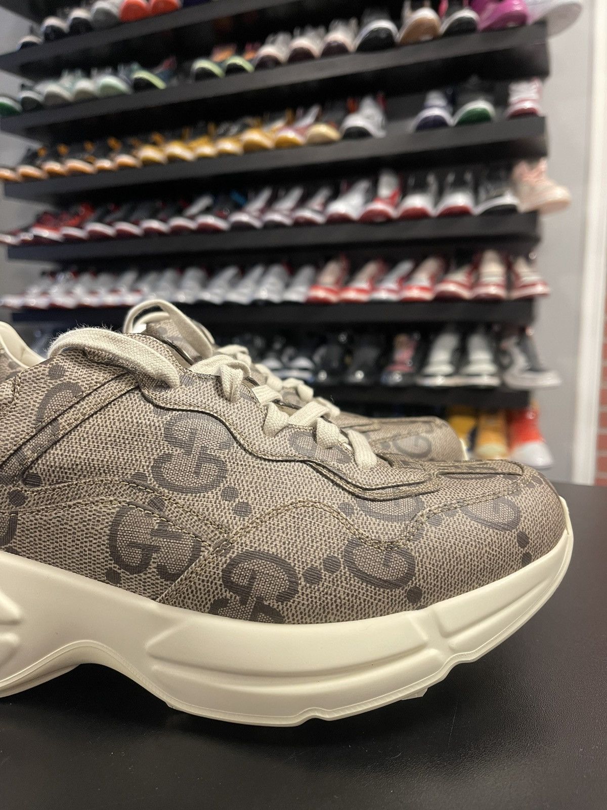 Gucci Size 9.5US/9G - Gucci Rhyton GG Supreme Monogram Brand New Size US 9.5 / EU 42-43 - 3 Thumbnail