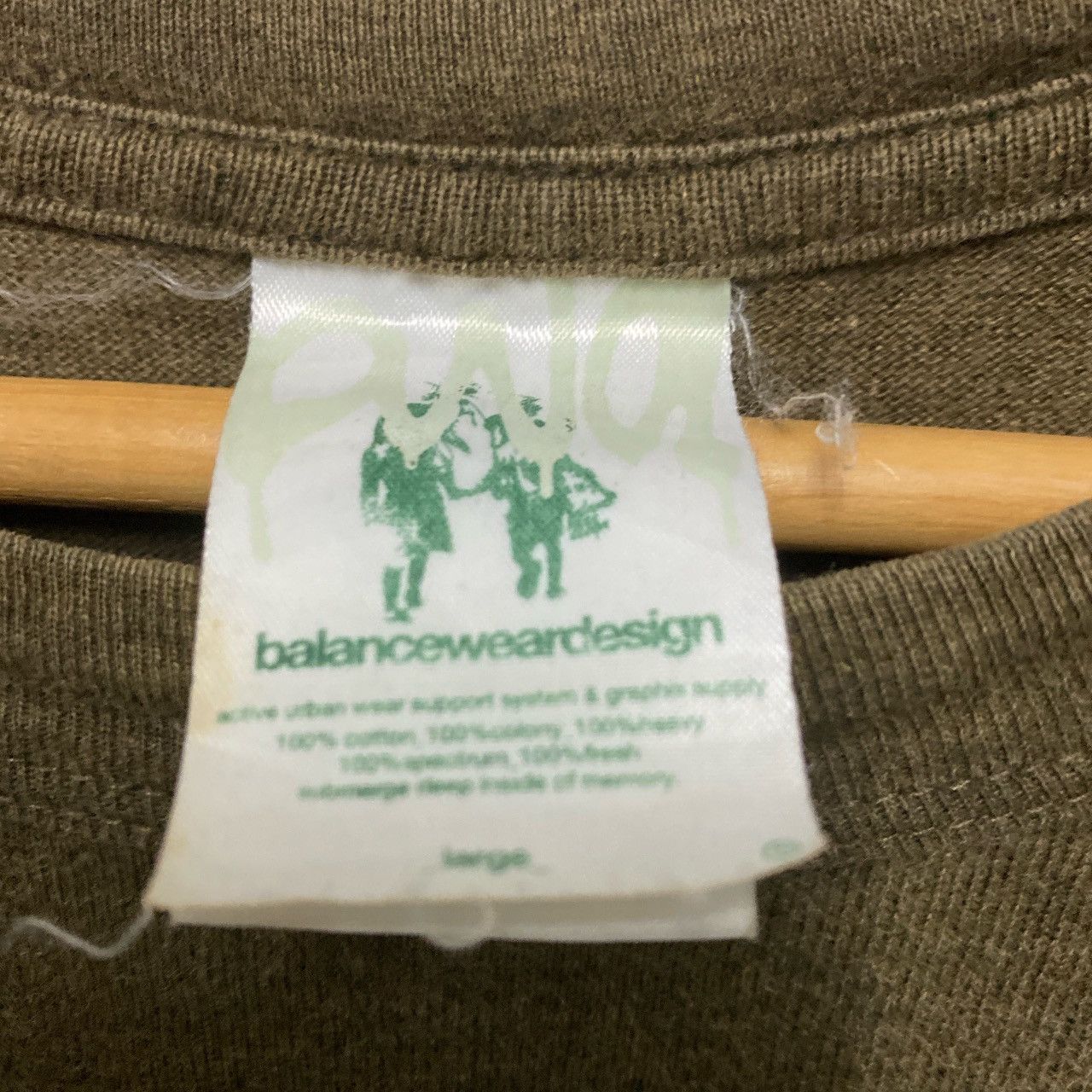 Awake NY × Japanese Brand Balanceweardesign Tshirt Size US L / EU 52-54 / 3 - 8 Thumbnail