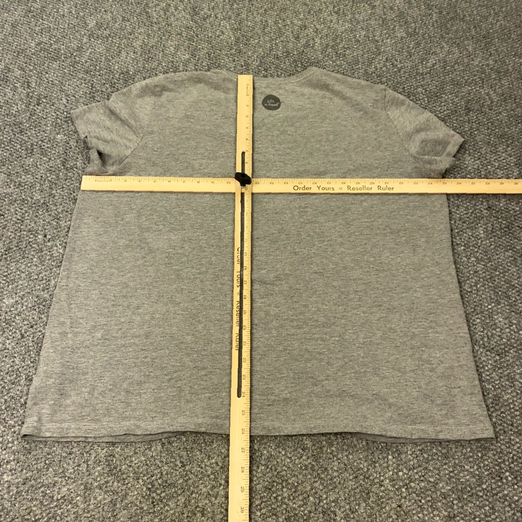 Life is Good Life is Good Womens Shirt Top XXL Gray Crusher Tee Positive Altitude Shirt Womens 2XL Gray T-Shirt Casual Travel 60 Day Return Policy Size XXL / US 16-18 / IT 52-54 - 7 Thumbnail