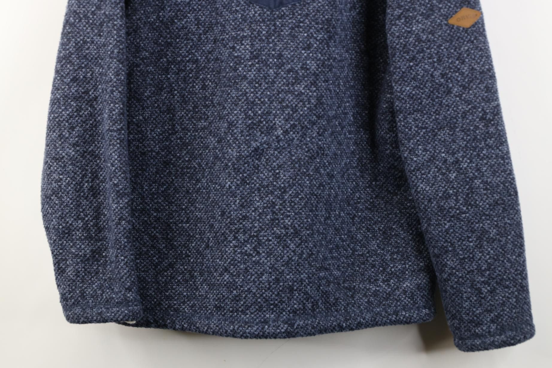 Orvis Vintage Orvis Pile Fleece Lined Thermal Knit 1/4 Zip Sweater Size US L / EU 52-54 / 3 - 3 Thumbnail