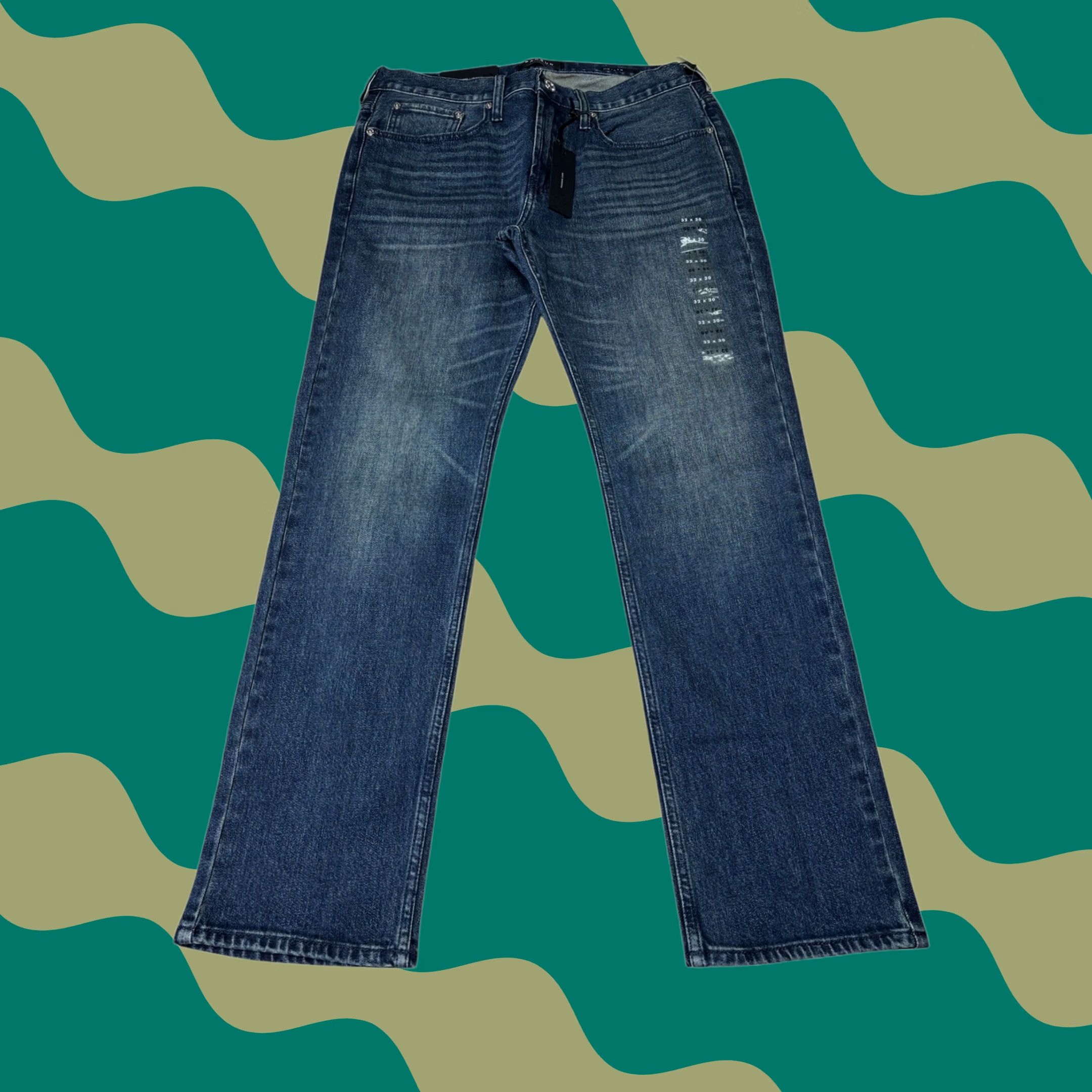 Pacsun PacSun Mens Slim Fit Comfort Stretch Dark Wash Denim Jeans 32W x 30L Size US 32 / EU 48 - 1 Thumbnail