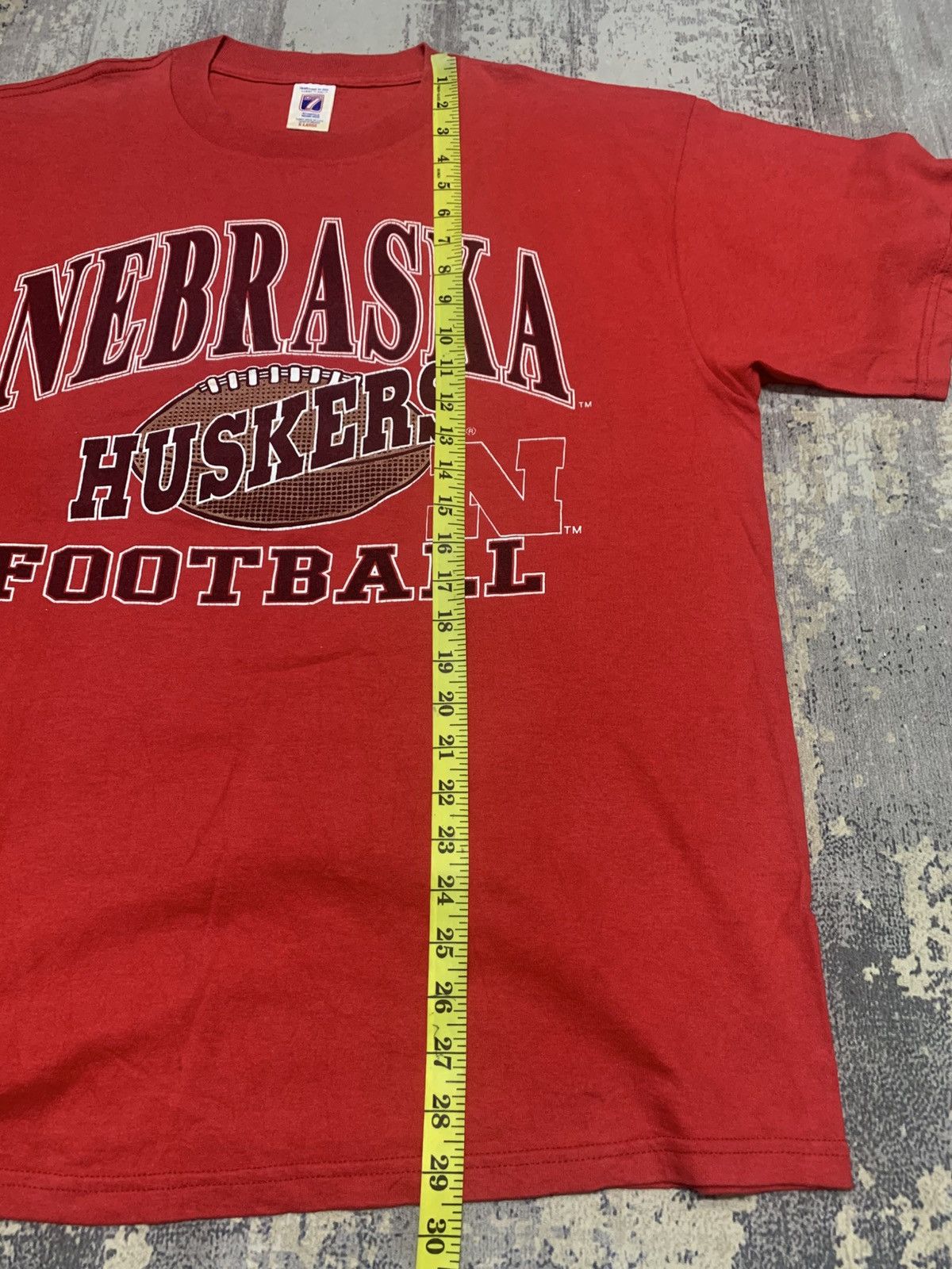 Logo 7 Vintage 90s Nebraska Huskers T-Shirt Size US XL / EU 56 / 4 - 8 Thumbnail
