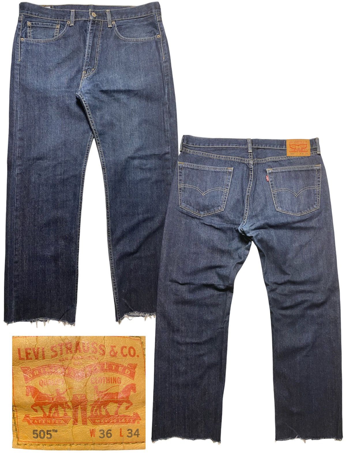 Levi's × Levi's Vintage Clothing × Vintage Levi’s 505 Size US 36 / EU 52 - 1 Thumbnail