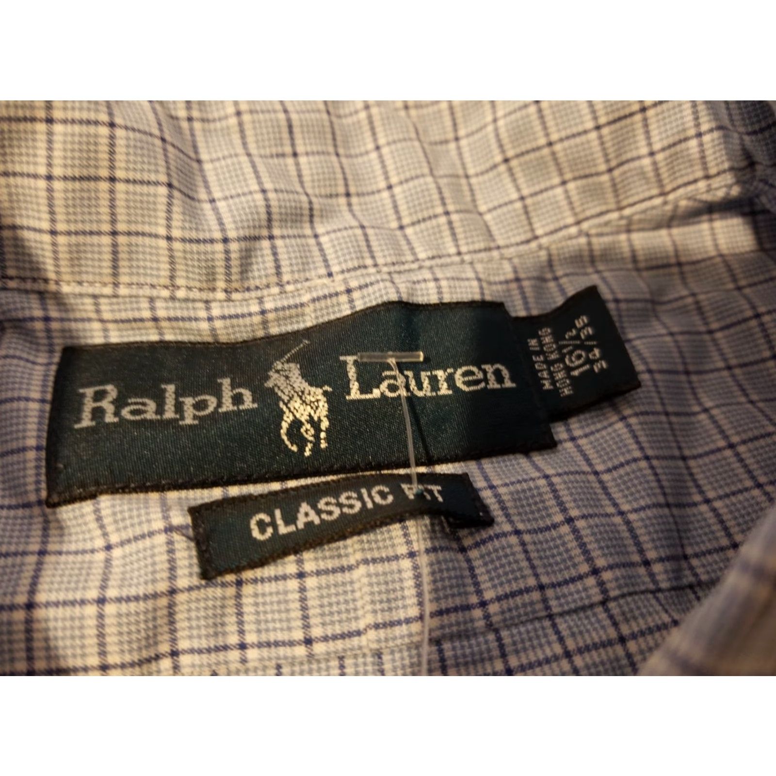 Polo Ralph Lauren Polo Ralph Lauren Dress Shirt Mens 16 1/2 34 35 Button Cotton Blue Size 46R - 3 Thumbnail