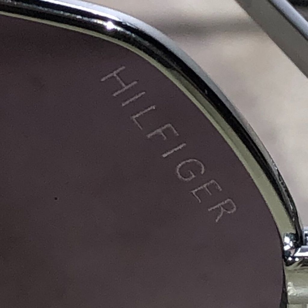 Tommy Hilfiger Tommy Hilfiger Gunmetal & Black Aviator Sunglasses Size ONE SIZE - 5 Thumbnail
