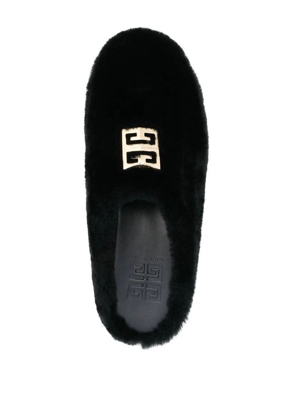 o1loc1c0724 Slipers in Black