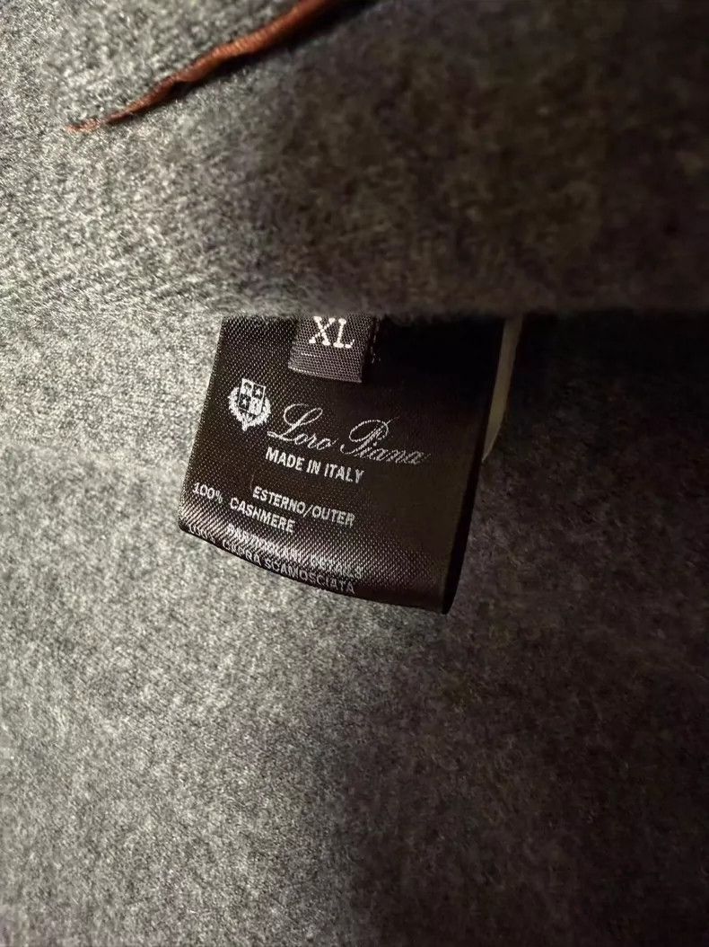Loro Piana LORO PIANA Double-faced cashmere jacket Size US XL / EU 56 / 4 - 6 Thumbnail