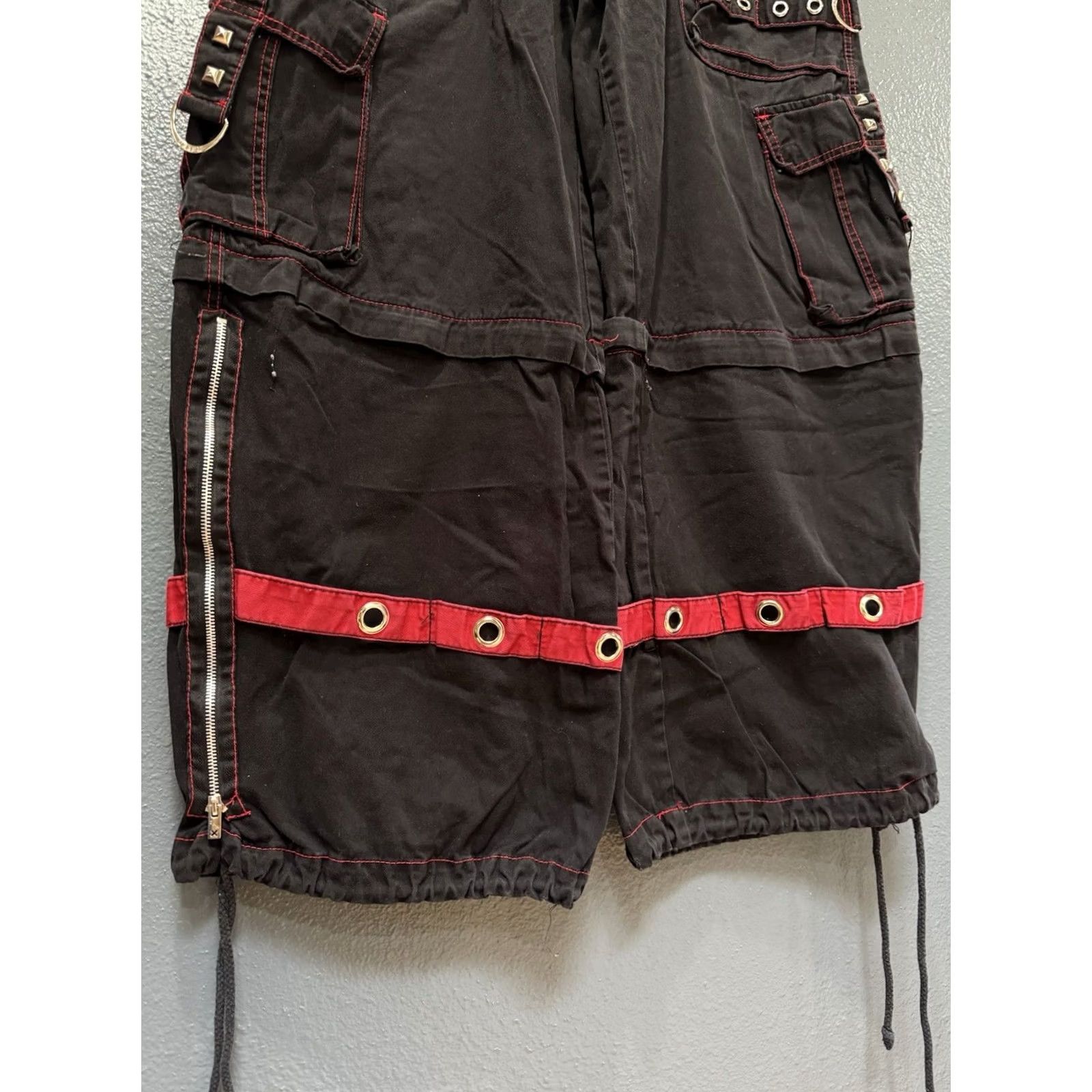 Tripp NYC VINTAGE Tripp NYC Men’s Cargo Pants Denim Black Size M Inseam 30in 39in Length Size US 31 - 4 Thumbnail
