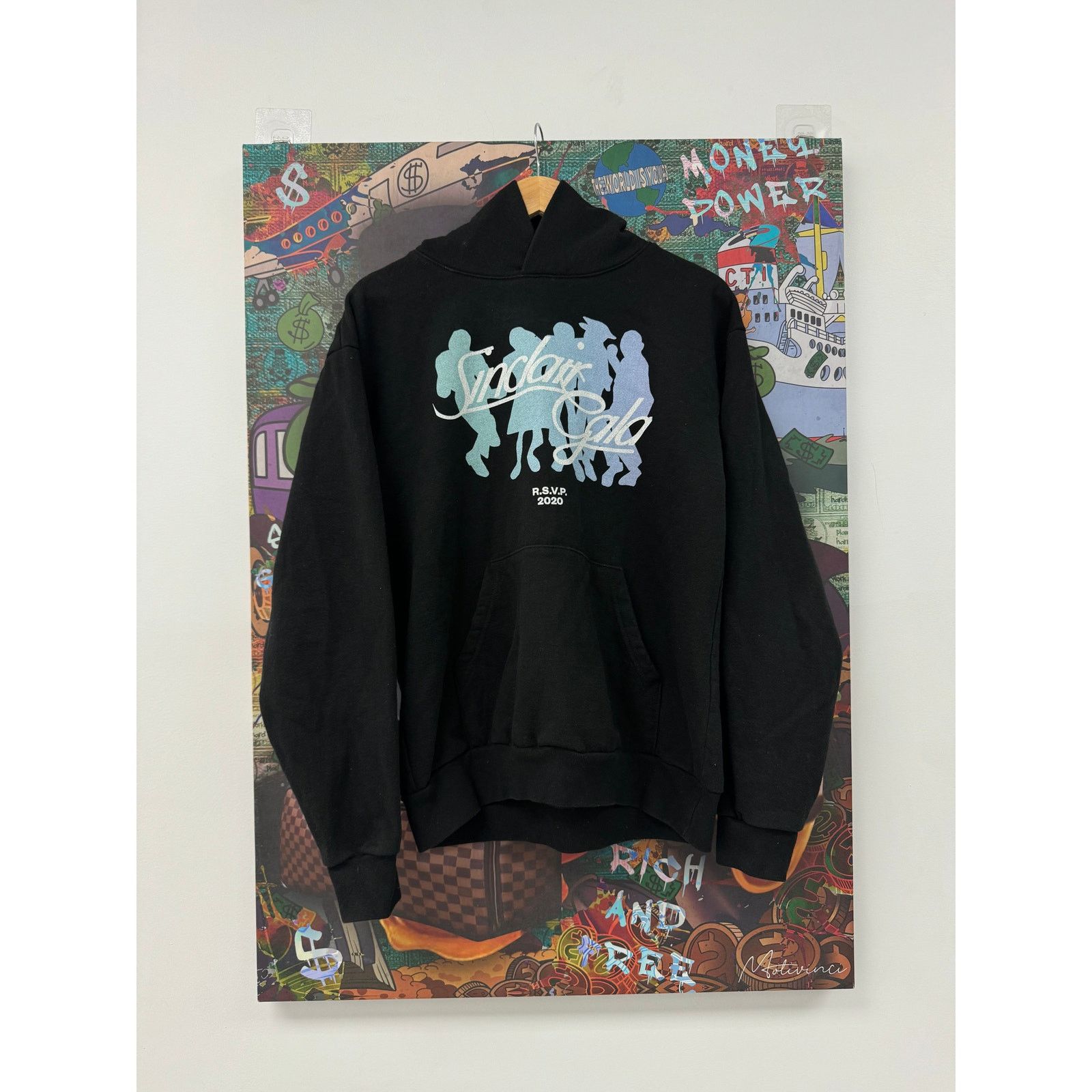 Sinclair Global Sinclair RSVP Hoodie Black Blue Used Medium Size US M / EU 48-50 / 2 - 1 Thumbnail
