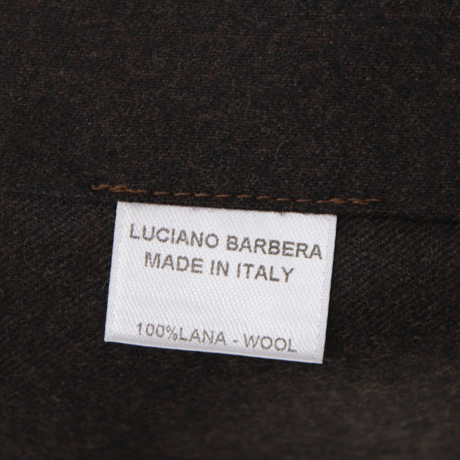 Luciano Barbera Luciano Barbera Overshirt Size L US In Brown Wool Size US L / EU 52-54 / 3 - 9 Thumbnail