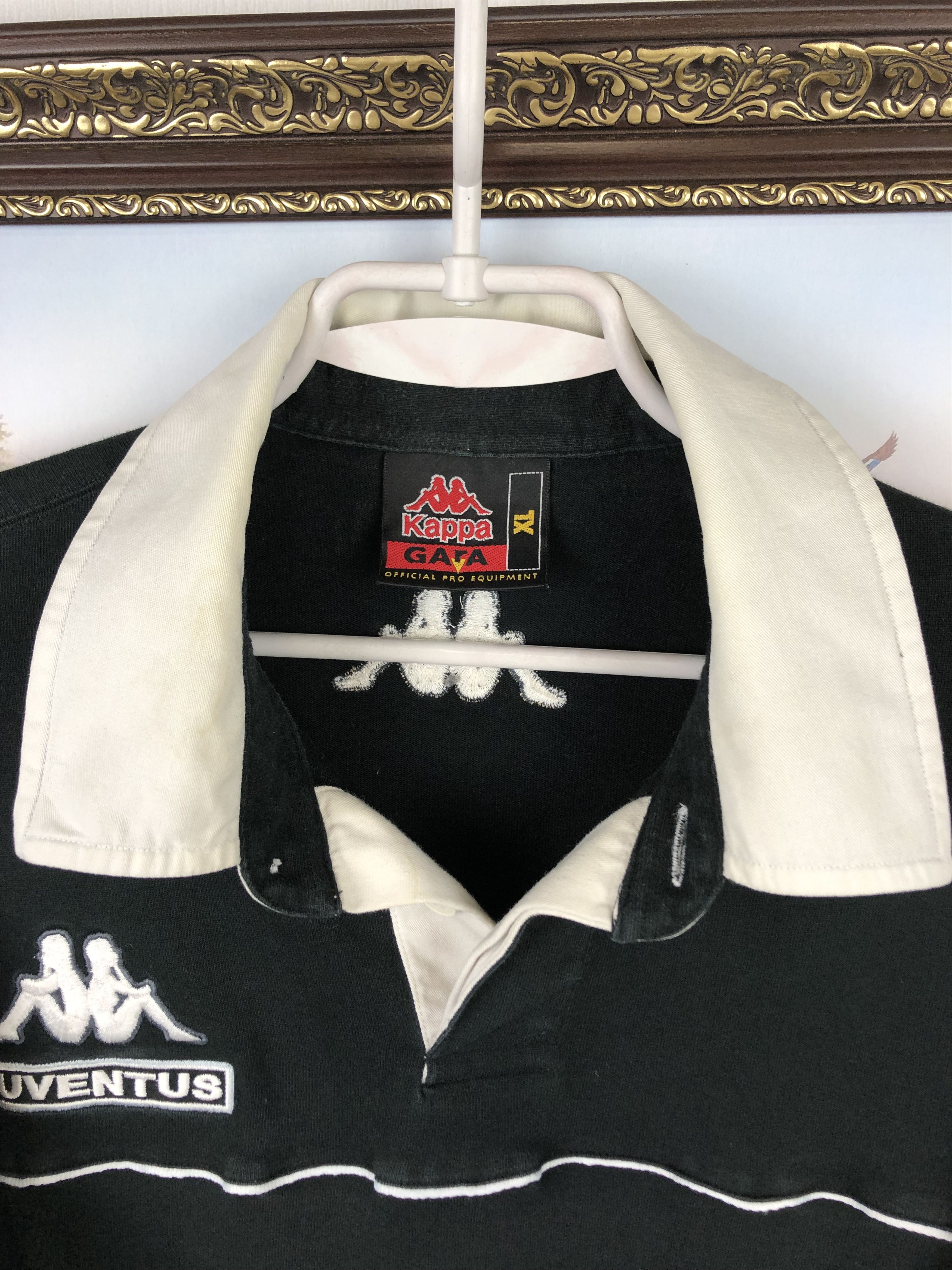 Kappa Vintage Kappa Juventus Football Shirt Soccer Train Maglia Size US XL / EU 56 / 4 - 6 Thumbnail