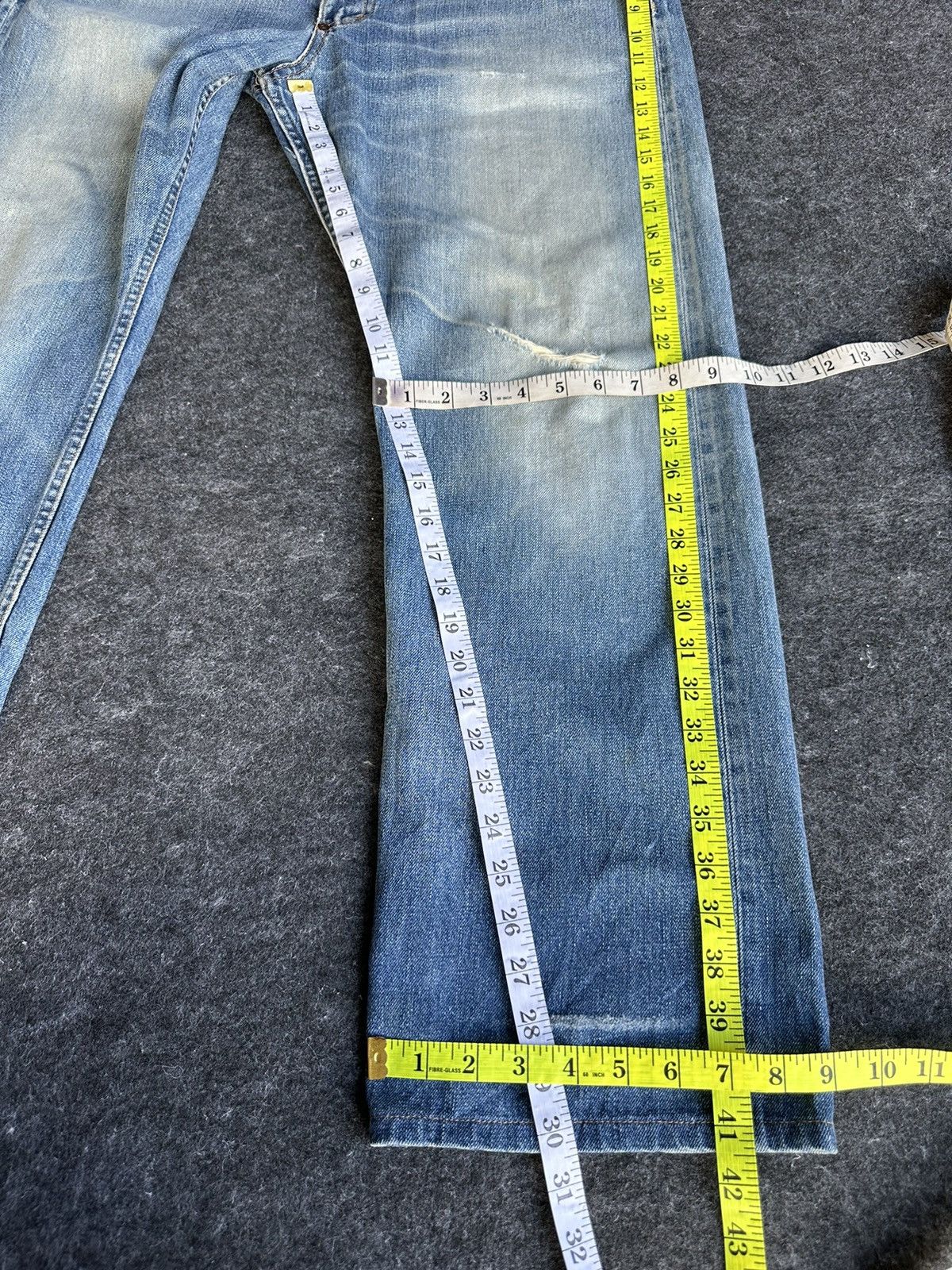 Big John Vintage Big John Loose Washed Denim D500 Size US 38 / EU 54 - 22 Thumbnail