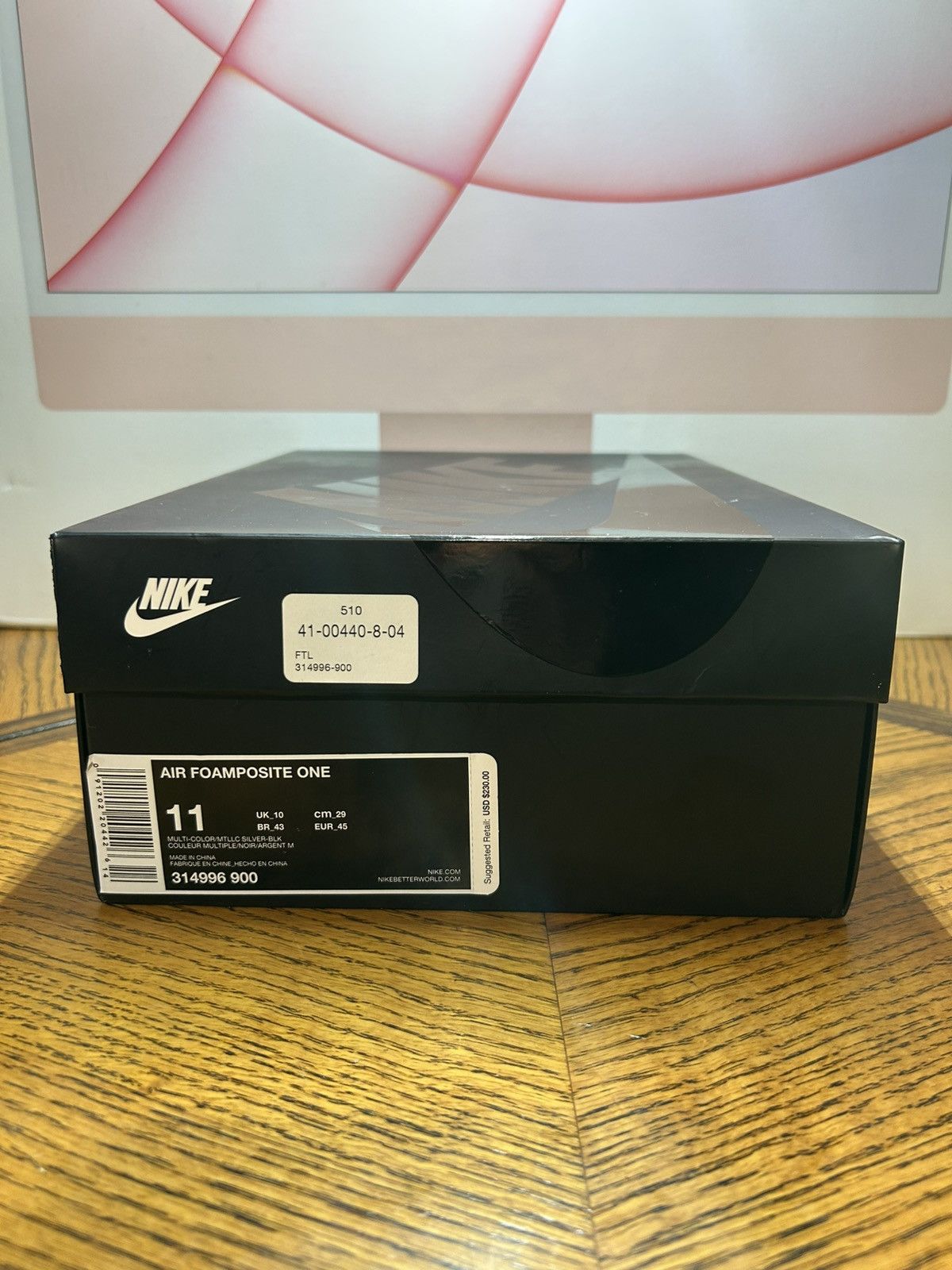 Nike Size 11 - Nike Air Foamposite One Hologram 2015 NEW Size US 11 / EU 44 - 11 Thumbnail