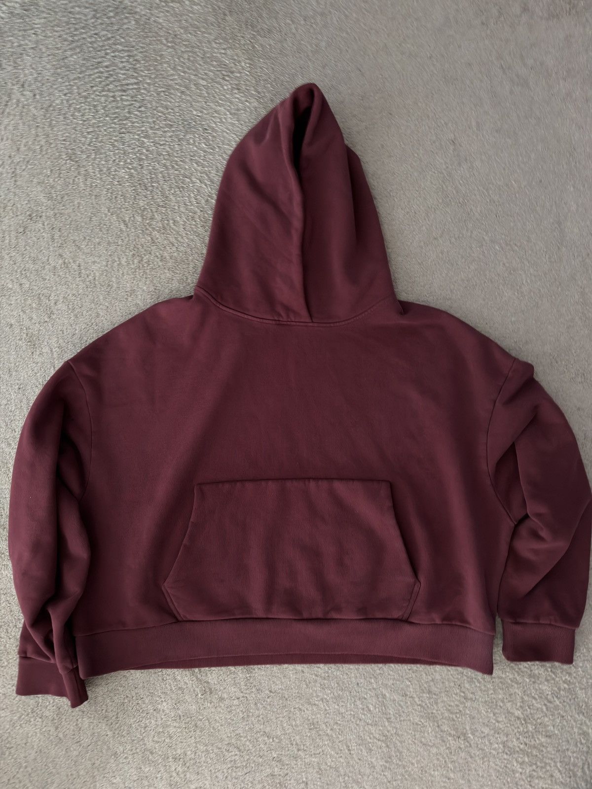 Entire Studios Entire Studios Boxy Hoodie Burgundy Large Size US L / EU 52-54 / 3 - 1 Thumbnail