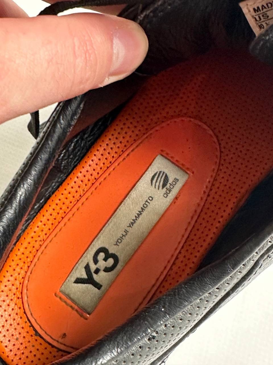 Adidas × Y-3 Vintage 00s Yohji Yamamoto Y-3 Leather Adidas Shoes🔥 Size US 10.5 / EU 43-44 - 16 Thumbnail